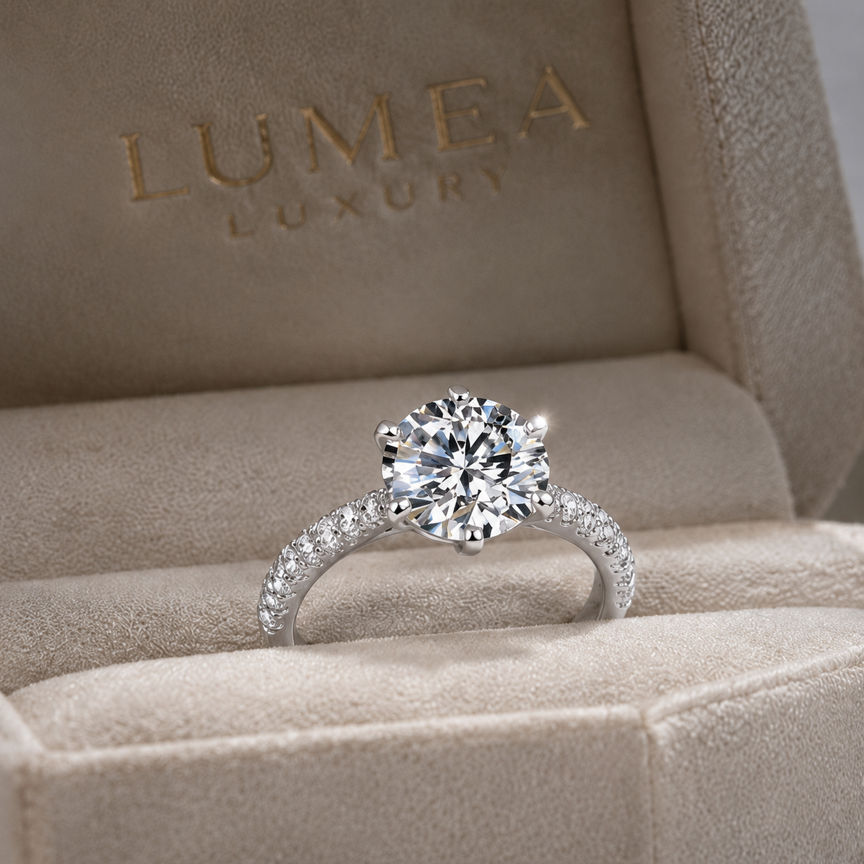 Lumea Éclat Solitaire Ring