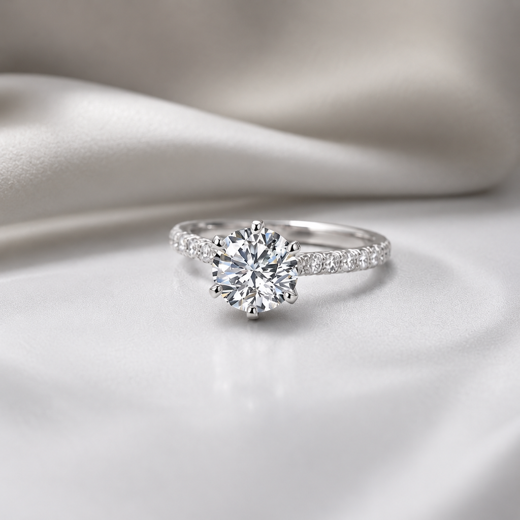 Lumea Éclat Solitaire Ring