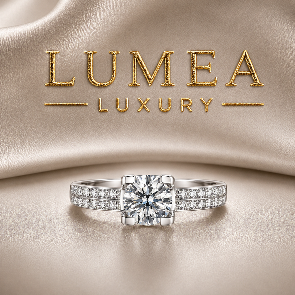 Lumea Pavé Cathedral Solitaire