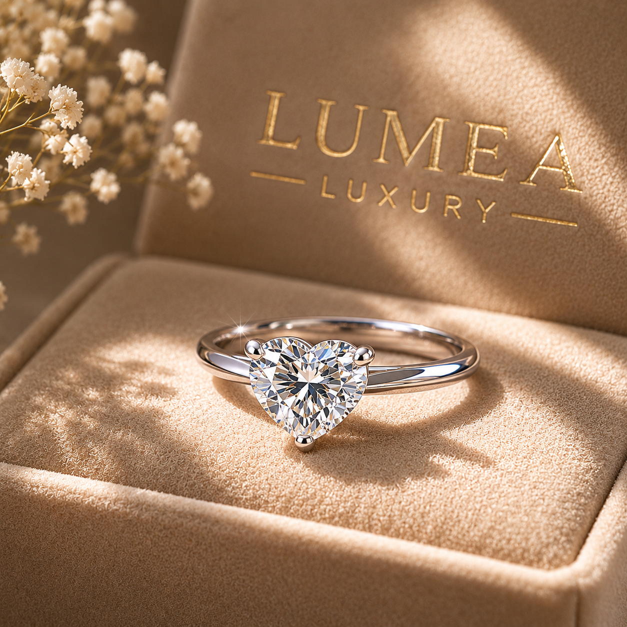 Lumea Heart-Cut Solitaire 1ct