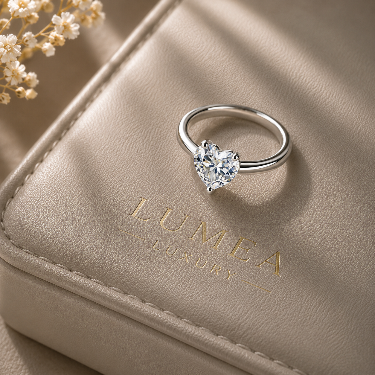 Lumea Heart-Cut Solitaire 1ct
