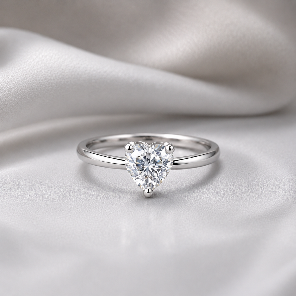 Lumea Heart-Cut Solitaire 1ct