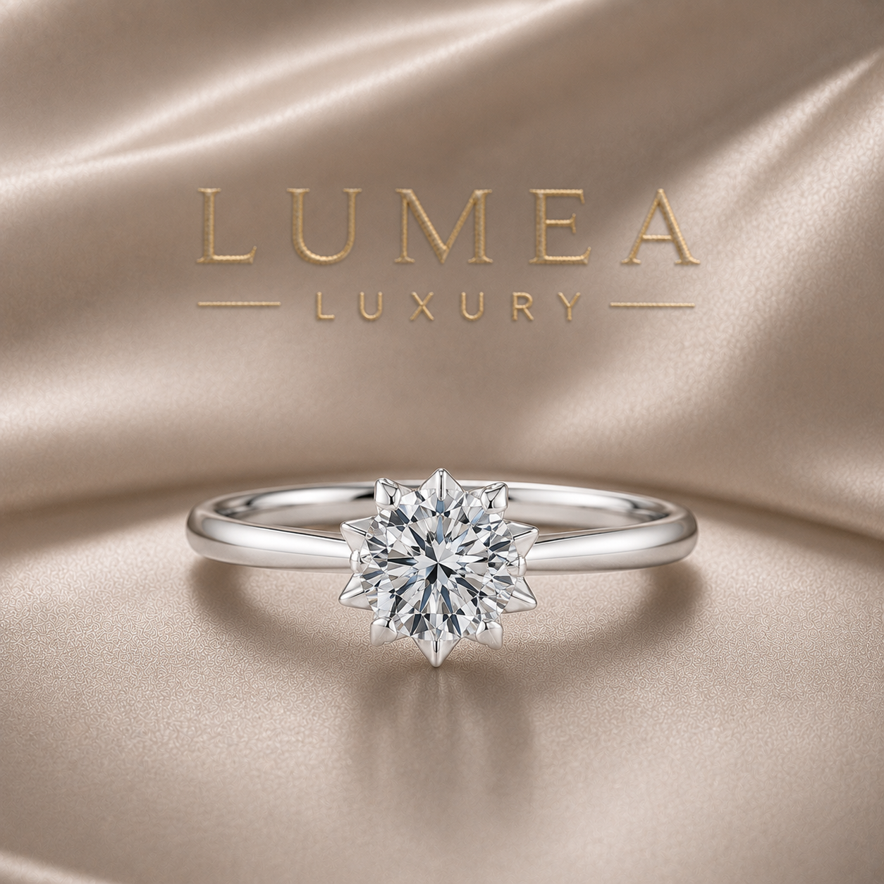 Lumea Minimalist 4-Prong Solitaire
