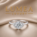 Lumea Luminary Three-Stone Ring