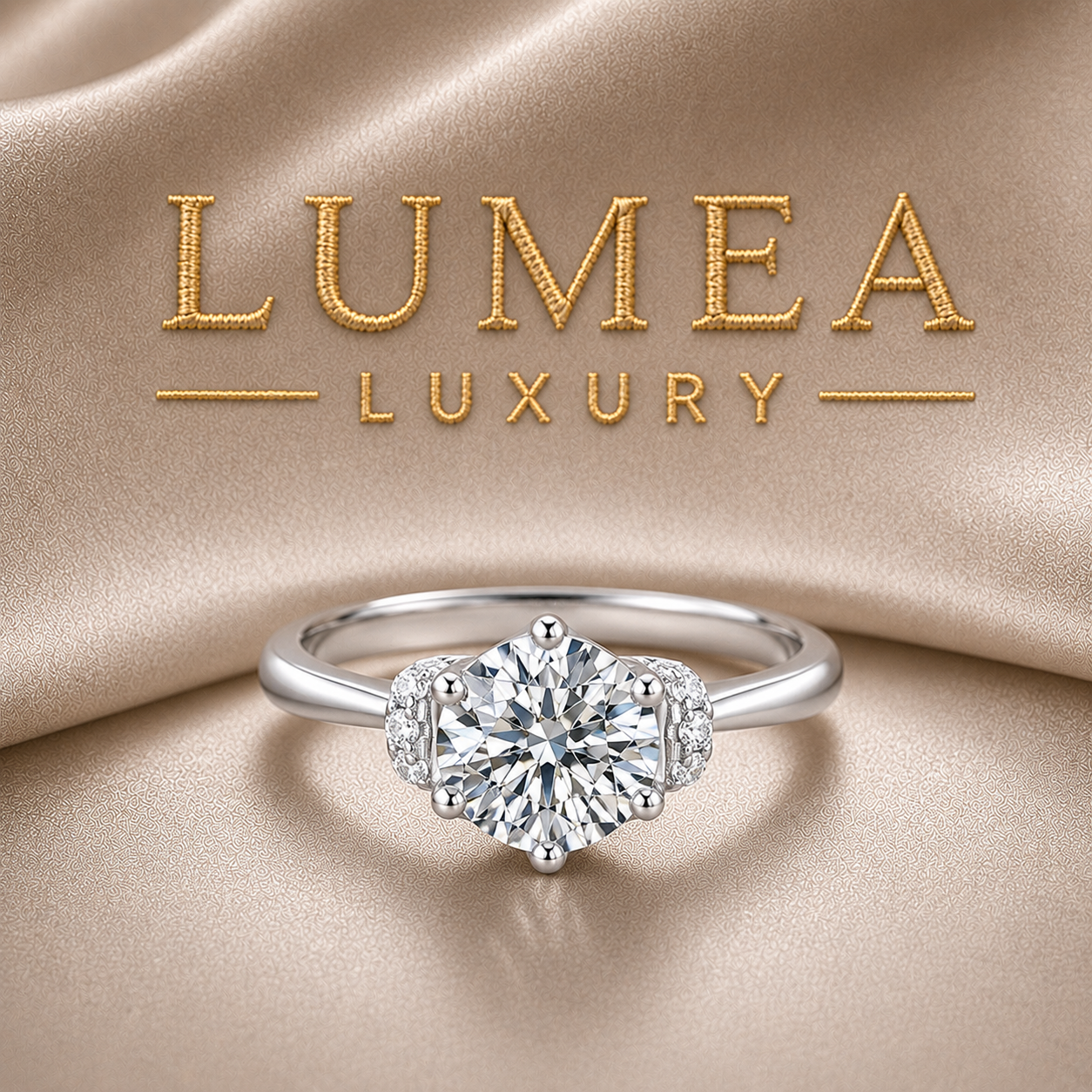 Lumea Luminary Three-Stone Ring