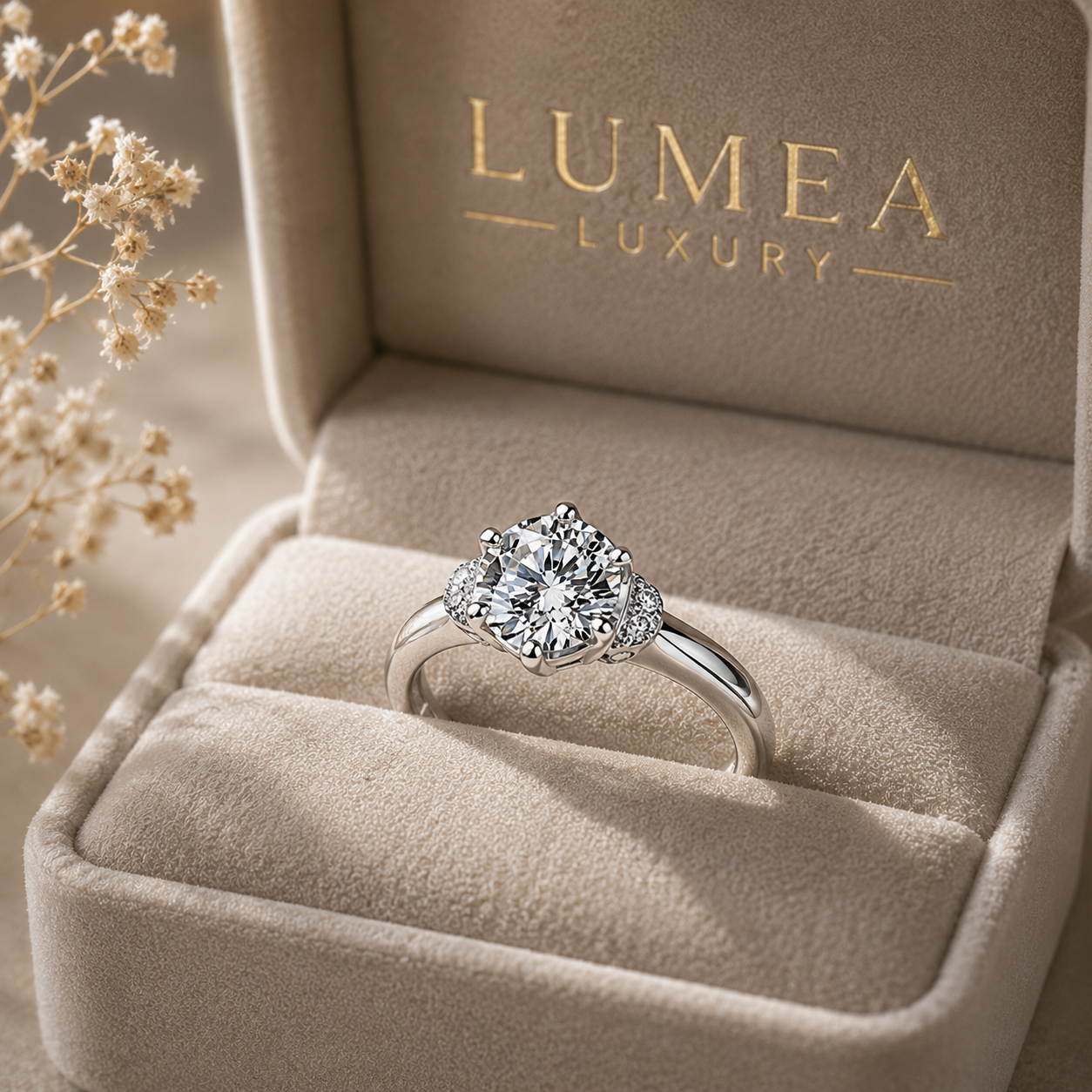 Lumea Luminary Three-Stone Ring