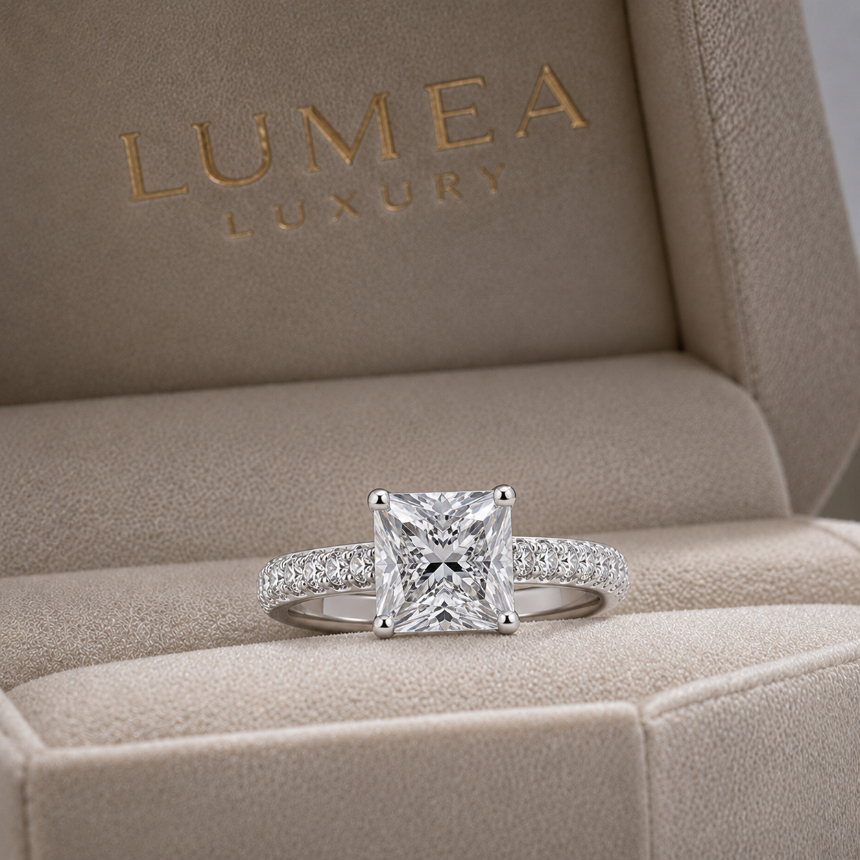 Lumea Cathédrale Pavé Ring