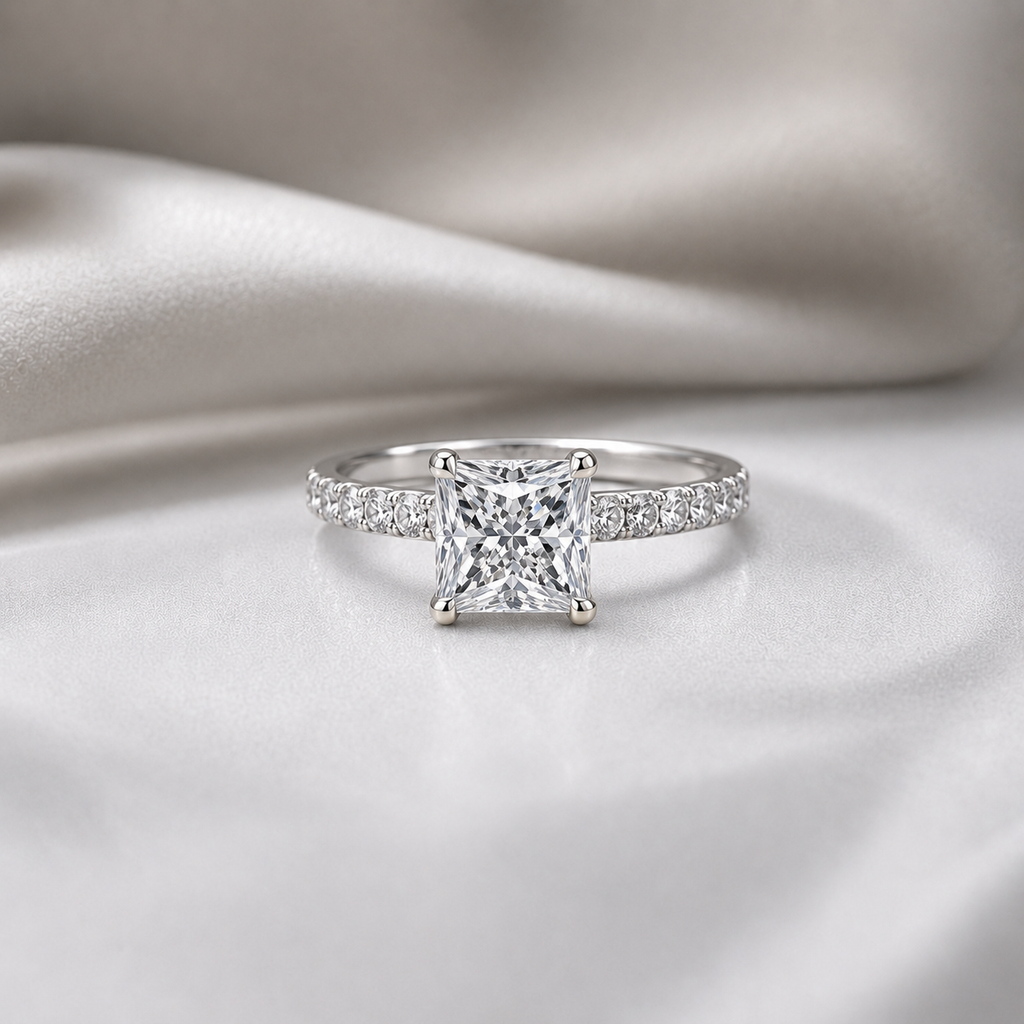 Lumea Cathédrale Pavé Ring