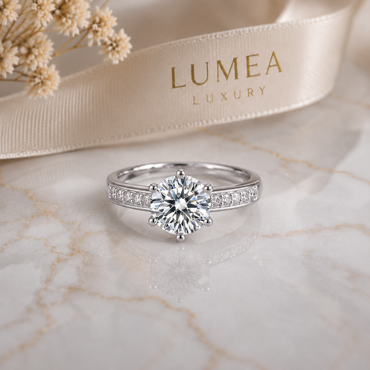 Lumea Constellation Pavé Solitaire