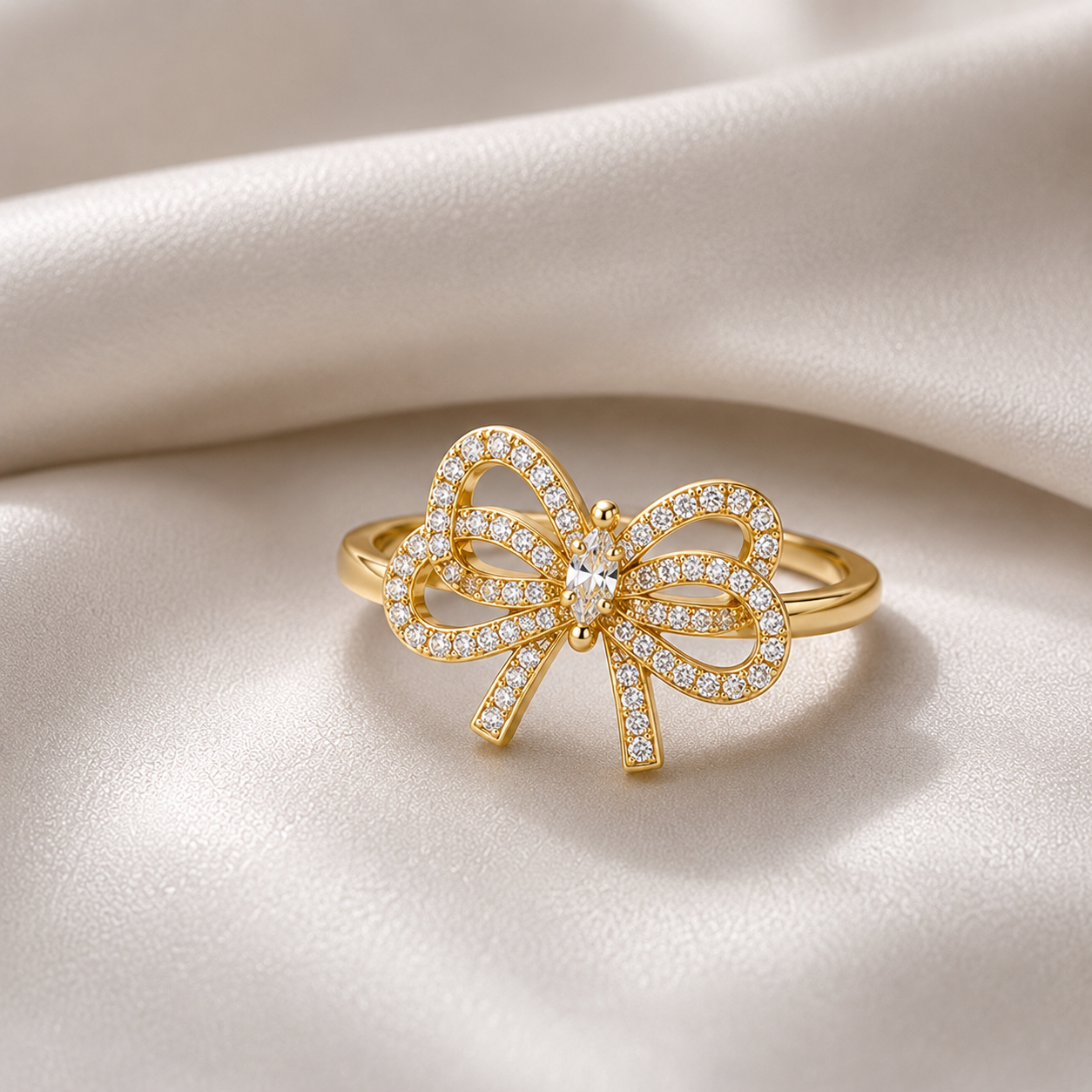 Lumea Papillon Bow-Tie Ring